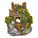 Enfeite Para Aquário Castelo Medieval Ii E09