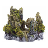 Enfeite Para Aquário De Resina Castelo Medieval Il E-11