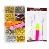Enfeite Para Tranças Nagô E Box Braids Kit Com 1.110 Peças