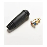 Engate Conector Macho 9mm Para Máquina De Solda Inversora