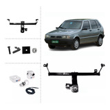 Engate Rabicho Reboque Completo Fiat Uno Ano 1995 1996 1997 