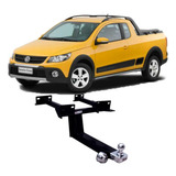 Engate Reboque Fixo Vw Saveiro Cross G5 2009 A 2012 600 Kg