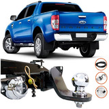 Engate Removível Reboque Ford Ranger 2013 Inmetro Até 2100kg