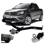 Engate Vw Saveiro 2020 A 2024 Tração 700kg Reboque Completo
