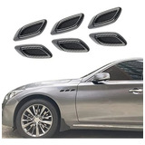 Entrada De Ar Lateral 6 Unidades Universal Carbon Look Scoop