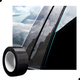Envelopamento Fita Fibra Carbono 4d Carro, Celular 1m X 10cm
