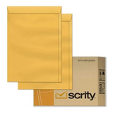 Envelope A4 229x324mm Saco Kraft Ouro