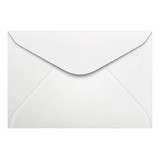 Envelope Branco 7x10cm Visita 63g Cof50 Pequeno Com 100 Und