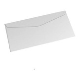 Envelope Carta Oficio 11,4x22,9cm Cof20 Cx. C/ 1000 Un