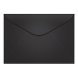 Envelope Carta Preto Los Angeles 114x162mm