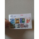 Envelope Com 100 Selos Antigos Do