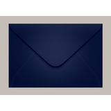 Envelope Convite 160x235 Com 100 Azul