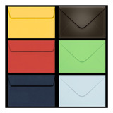 Envelope Convite Colorido (20 Unid) Color