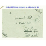 Envelope Da Alemanha Circulado Em 1942