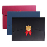 Envelope De Certificado, Carta De Nomeação, 3 Unidades