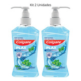 Enxaguante Bucal 2l Colgate Plax Soft Mint 2l Kit Com 2