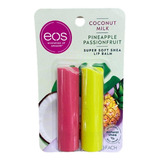 Eos Lip Balm Varios Sabores Kit 100% Natural Orgânico 