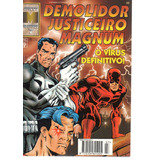 Epicos Marvel N° 07 - Demolidor Justiceiro Magnum - O Vírus Definitivo! 100 Páginas Em Português - Editora Abril - Formato 13 X 19 - Capa Mole - 1995 - Bonellihq 7 Cx465 I23