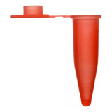 Epp Microtubo Pino 0,5ml Vermelho Caixa Com 10 Pacotes
