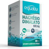 Equaliv Magnésio Dimalato, 100% Puro, Neuromuscular,