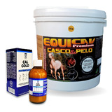 Equicav Casco E Pelo 3kg Núcleo Equinos Calgold Oral Ade B12