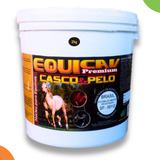 Equicav Casco E Pelo C/2 Kg Cavalos Garanhão Potros Éguas