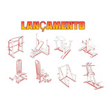 Equipamentos Academia Musculação 95 Projetos P/ Fabricação