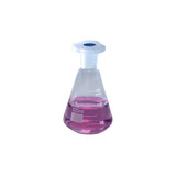 Erlenmeyer Graduado Com Tampa Polipropileno 125ml