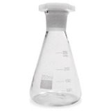 Erlenmeyer Graduado Com Tampa Polipropileno 250ml