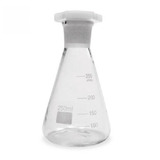 Erlenmeyer Graduado Com Tampa Polipropileno 250ml