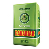 Erva Mate Chimarrão Canarias Serena 1kg Uruguaia Importada