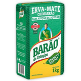 Erva-mate Chimarrão Barão De Cotegipe Nativo 1kg A Vácuo