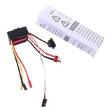 Esc 35a Brushless P/ Auto Carro Waterproof - A Prova D'agua