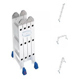 Escada Aluminio Articulada 4x3 Multifuncional Cavalete Mor