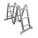 Escada Aluminio Multifuncional 12 Degraus 4x3