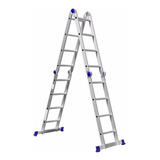 Escada Alumínio Profissional Articulada 4x4 -