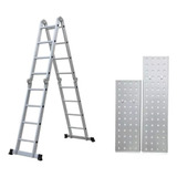 Escada De Aluminio Articulada 4x4 16