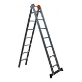 Escada De Alumnio Extensvel 2 X 10 Degraus 3,55 X 5,65 M