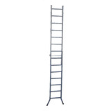 Escada Extensiva 3 Em 1 Metalon 30x20mm 7 E 14 Degraus 187cm