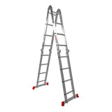 Escada Multifuncional De Alumínio 4x4 8 Em 1 Worker