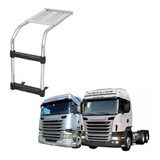 Escada Tanque Arla Plástico Volvo Fh 2012 Até 2014 Cromado