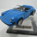 Escala 1/38 Maisto Porsche 911 Speedster Azul Jorgetrens