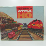 Escala Ho Atma Caixa Locomotiva 3 Carros ,trilhos Jorgetrens