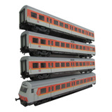 Escala Ho Marklin Conjunto D 4 Carros Passageiros Jorgetrens