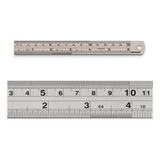 Escalas De Aco Inoxidavel Graduadas 1500mm/60 Kingtools