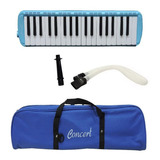 Escaleta Concert Strinberg Azul 37 Teclas Com Capa M37