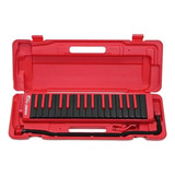 Escaleta Melódica Fire Red-black 32 Teclas - Hohner