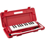 Escaleta Melodica Hohner Student 26 Teclas Vermelho + Estojo