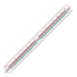Escalimetro Triangular 15cm Mini Me-15 Trident