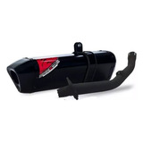 Escapamento Completo Coyote Two Way Xre 300 Roncar Preto
